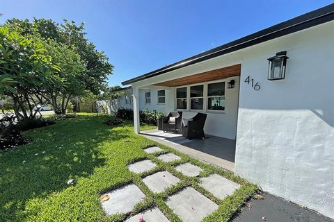 A home in Wilton Manors