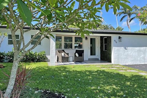 A home in Wilton Manors