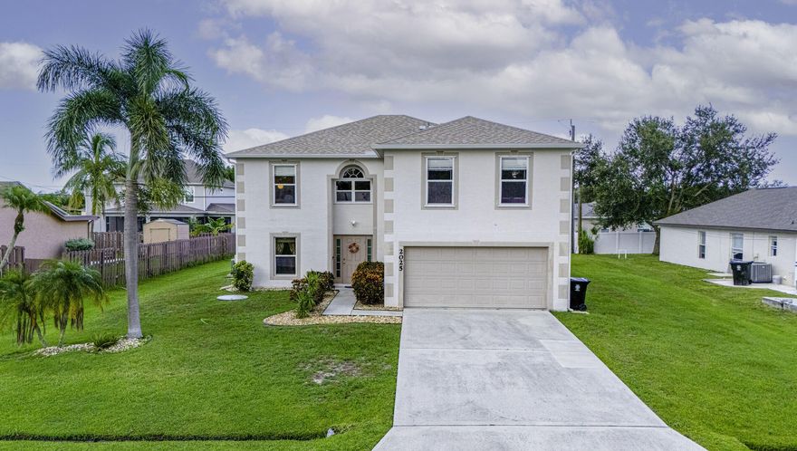 SELLER MOTIVATED! LOTS OF SPACE FOR THE FAMILY!

Come and see this beautiful 4-bedroom, 2.5-bathroom, 2-car garage two-story home in the heart of Port St. Lucie! This move-in ready home offers peace of mind with a brand-new roof and gutters, plus two A/C units, one recently replaced and the other in 2017. Step inside to a bright and inviting layout with spacious living areas that flow effortlessly, perfect for both everyday living and entertaining. The generously sized bedrooms provide comfort and privacy for the whole family, while the kitchen and dining spaces make gathering easy and enjoyable. Outside, the private backyard is ready for relaxation, weekend barbecues, or playtime with loved ones. Conveniently located near shopping, dining, schools, and major highways, this home combines comfort, practicality, and a family-friendly lifestyle. With the big-ticket updates already complete, all that's left to do is move in and make it yours!