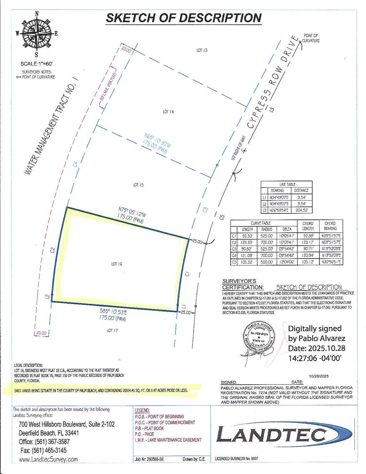 Lot 16, BREAKERS WEST Pla - Land
