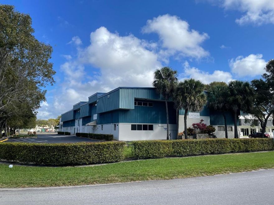 Freestanding updated and upgraded ''Butler'' style CBS and metal warehouse building for sale or lease. Approximately 16,575sf with 25% two story office/showroom, heavy 3 phase power, new lighting, fully sprinklered, reroofed in 2012, 100% climate controlled, 1 loading dock and (3) 10' x 13' grade level roll ups, 22' + clear and an electric car charging station.
**Seller occupied to be delivered vacant. However, 2 new permitted spray booths have been added plus racking, CNC and other equipment, lifts, trucks/vehicles, etc. make for turnkey multi-stage custom woodwork/cabinetry, marine, auto user etc. Details about assets available upon request.