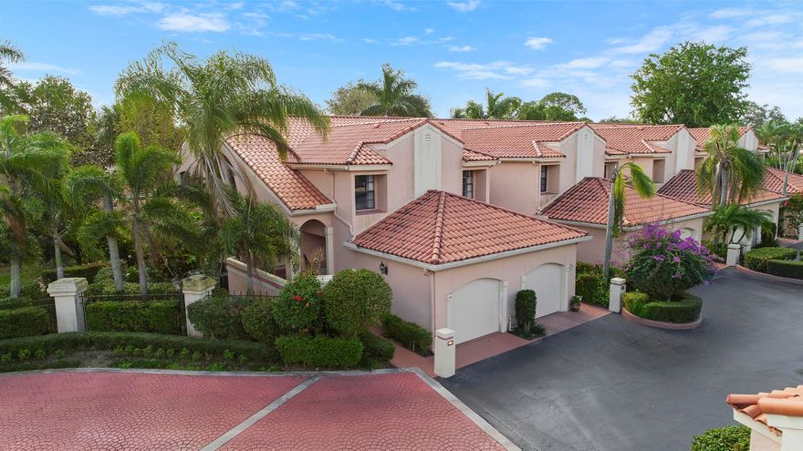 Location, location! Live the Boca lifestyle in this ideally located, open concept corner unit with a garage that is literally steps away from Boca's Town Center Mall, and minutes from the beach and major highways. Zoned for all ''A'' rated schools! One car garage, an assigned parking spot, and guest spots galore directly in front of the unit. Enjoy water views from almost every window in this home, and the quiet community pool right in your backyard. This home has a carbon block water purification system. Garage floor was just redone with an aesthetic epoxy coating. A/C system was recently overhauled. Call to see this charming Boca coach home today!