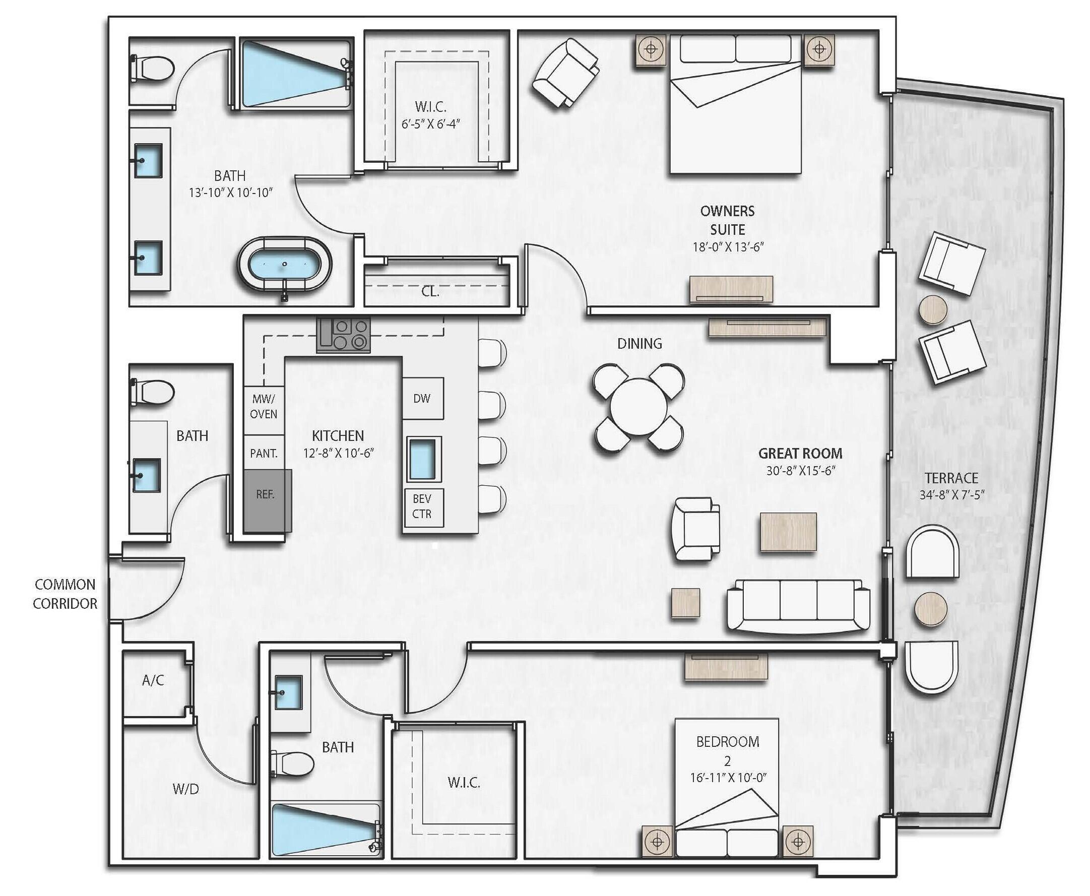 NAUTILUS 220 CONDOMINIUM - Residential Lease