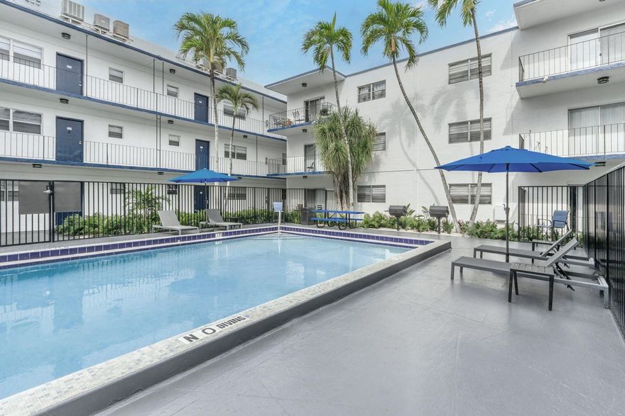 Great neighborhood and location in Pembroke Park – LARGE and SPACIOUS 2/2 with COMBO WASHER/DRYER in unit!This beautifully remodeled 2-bedroom, 2-bathroom residence offers a comfortable and modern living experience with a stunning pool view. The unit features an open-concept kitchen equipped with sleek stainless steel appliances, creating an inviting space perfect for both cooking and entertaining.