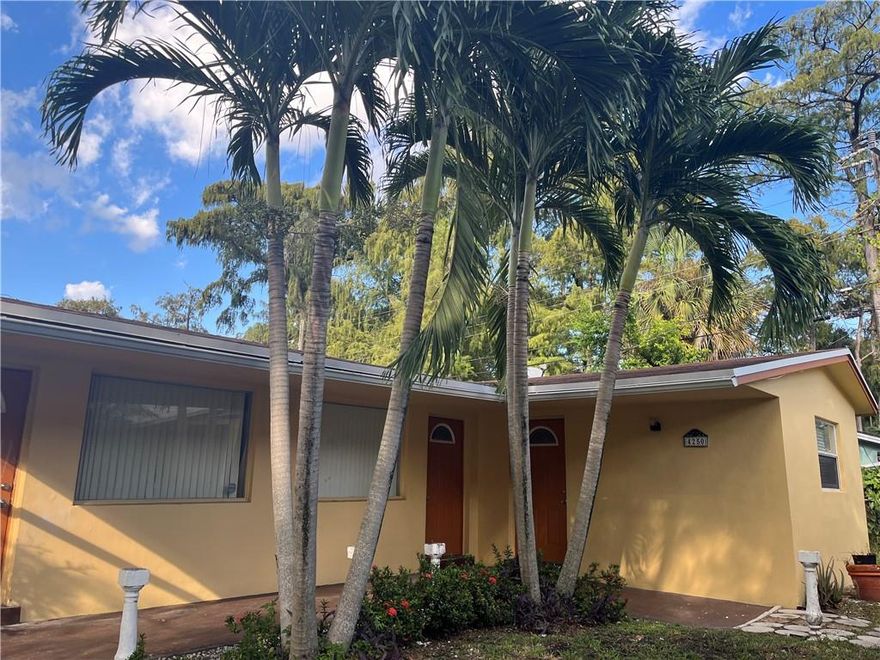 Home has remodeled kitchen and bathroom freshly painted one bedroom one bath in a triplex building. Updated kitchen with all stainless steel appliances, updated bathroom walk-in closet in bedroom. building is close to parks, grocers, restaurants, I95 and public transportation. Minutes to downtown and the beach.No HOA so we can do rapid approval for quick move in. First, last, security for move in. Owner will give discount for timely payments. Credit and background check are required.Listing cannot be shown at this time as owner is installing new windows. Contact listing agent for more info.