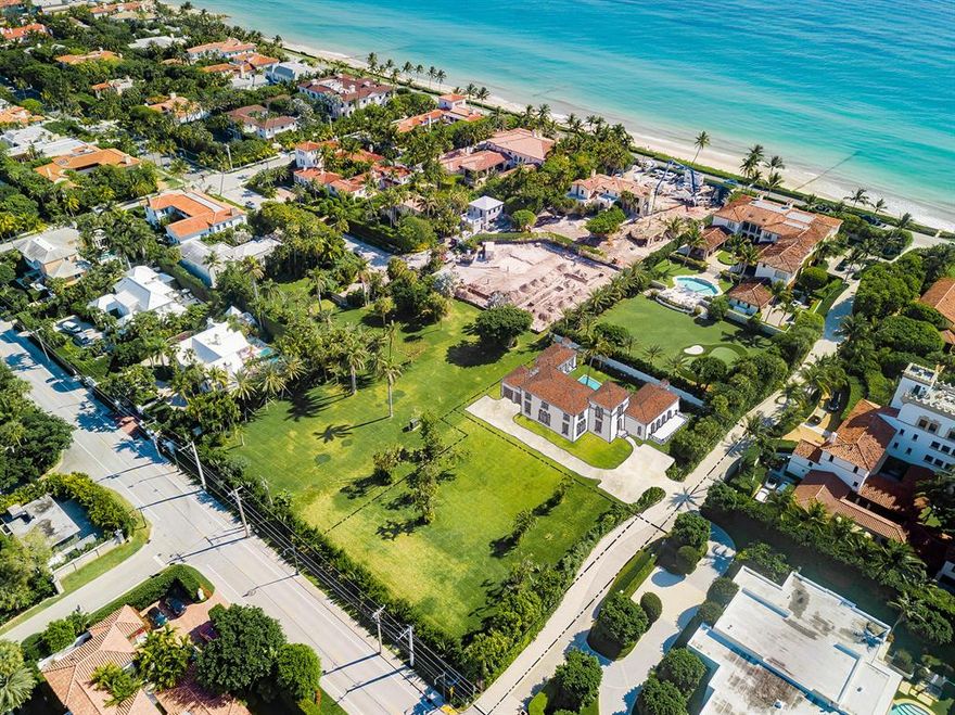 Rarely available estate lot with endless possibilities! Spectacular opportunity to build your Palm Beach dream home on this 22,000+/- square foot lot in the acclaimed Estate Section. Situated in a fantastic ocean block location, just four blocks from the renowned Worth Avenue. Lot is one of two recently subdivided parcels of 125 El Bravo Way.  All sizes are approximate and subject to errors and verification.