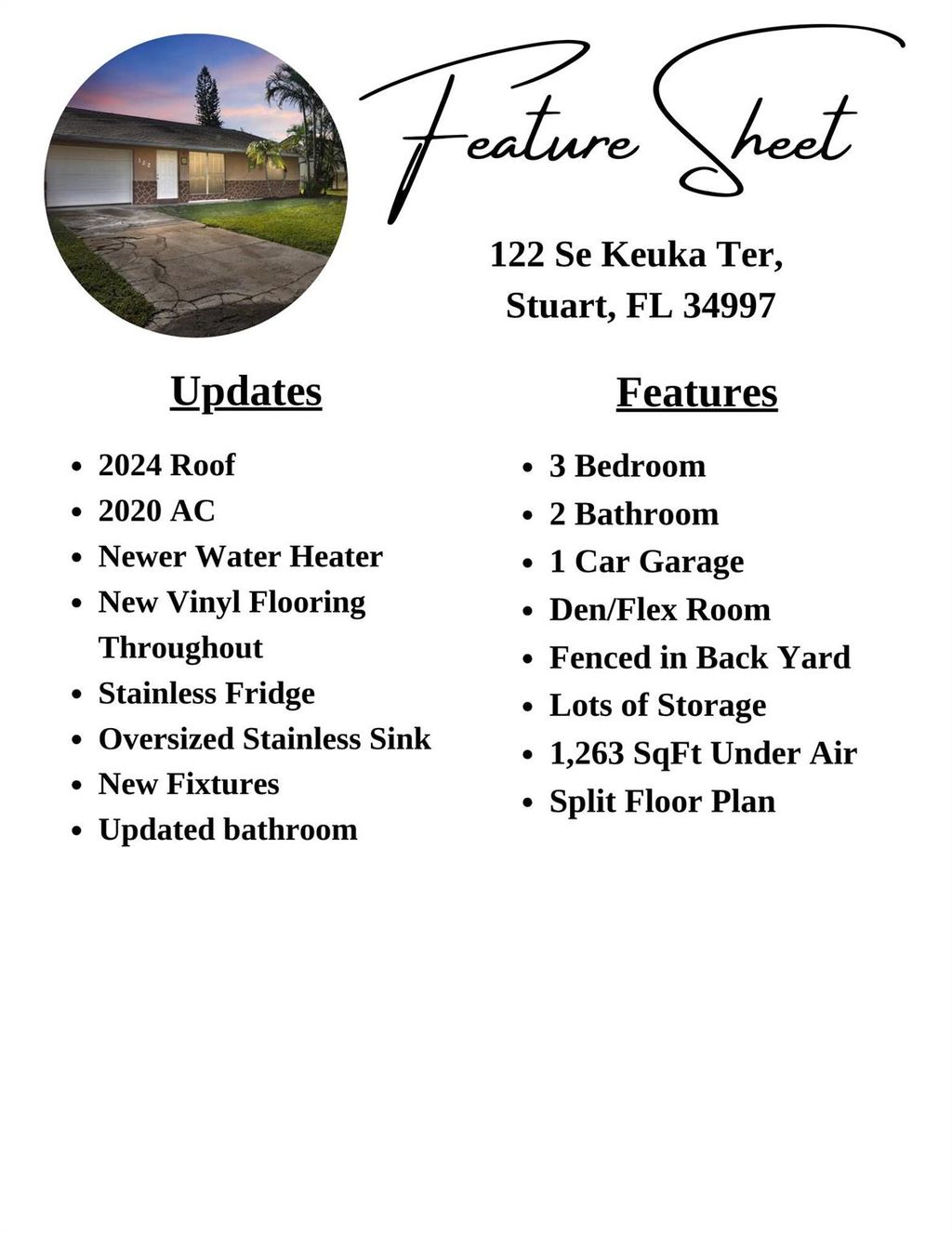 Photo of 122 SE Keuka Terrace, Stuart, FL 34997 (MLS # R10946071)