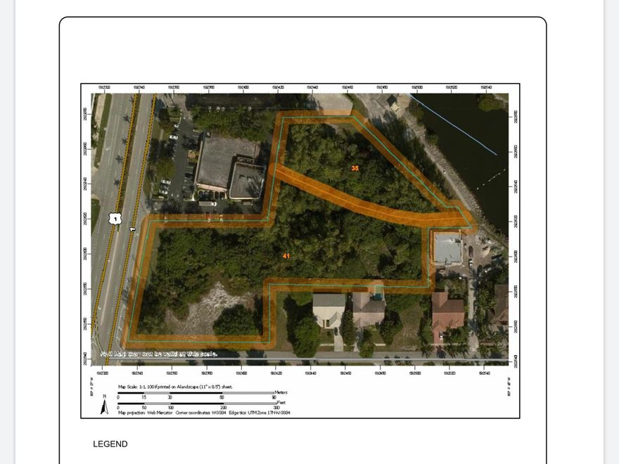 Prime East Boca location. 3 parcels totaling approximately 2.89 acres. Site plan available upon request. Retail, office, hotel/rest. Rear parcel is approximately 1.44 acre, zoned RB1. Suitable for single family home, or enclave for multiple private residences with water views.