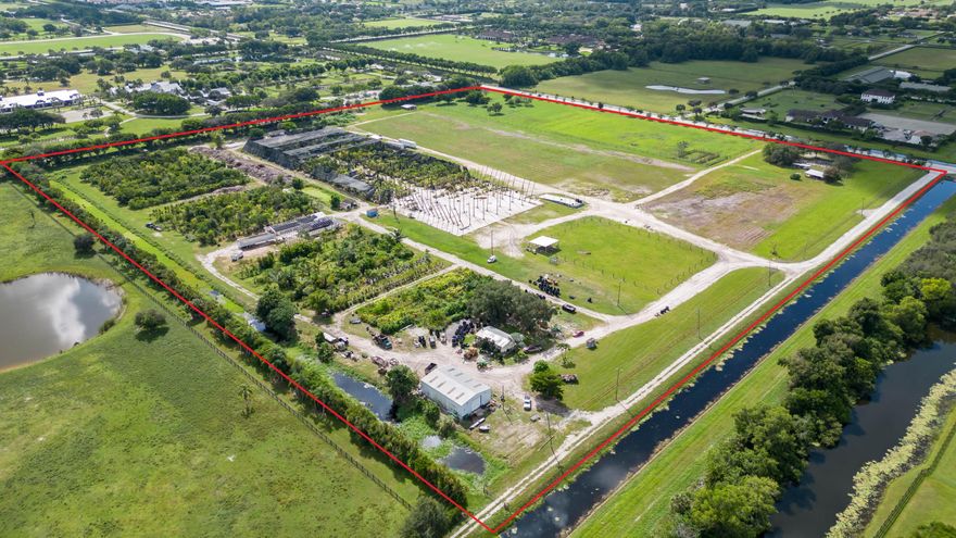 Located within hacking distance from the Wellington International show grounds, this is an extremely rare chance to purchase one of the last expansive land parcels in Wellington! Boasting a total of 38.55 acres, the property currently consists of 3 separate lots of 8.52, 10 and 20.03 acres. With further subdivision possible, this is one-of-a-kind investment opportunity.