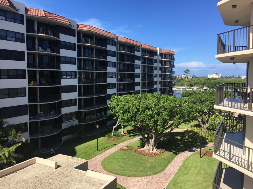 Enjoy the amazing views from this 1 bedroom 1.5 bath with views of the intracoastal waterway from your open balcony! Watch the boats go by! Tile on the diagonal through out this light and bright unit. Community amenities are fantastic! Community offers a pool on the intracoastal with a Tiki Bar, Fitness center, Tennis courts, manned gated entry, and docks.  Association fee includes cable, water,insurance. You must come see this property! Relax and enjoy the Florida Lifestyle! Located East of Federal Hwy! Close to the beautiful Florida Beaches, Mizner Park and Downtown Delray Beach!
