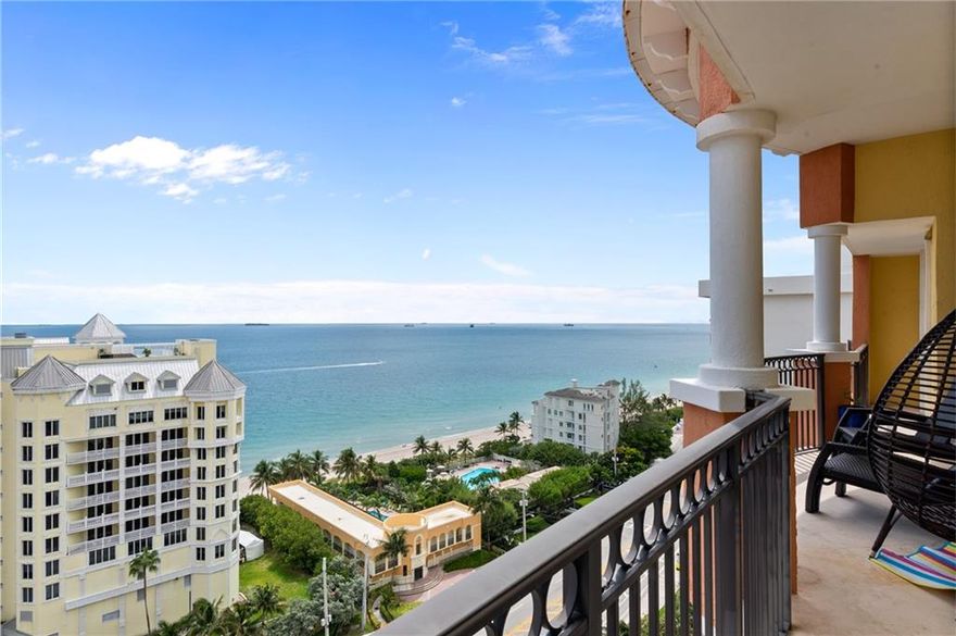 Come see the amazing direct ocean views from this rarely available 2 bedroom + den, 2 bathroom penthouse condo. The VUE Condo is a full service building with 24 hour security and valet, 2 pools, 2 jacuzzis, a gym, a sports lounge, a party room, and access to the private beach club on the beach. Beautiful open kitchen with stainless steel appliances and granite counters. Split bedroom floor plan with extended balcony from each bedroom as well as each bedroom has a walk in closet with custom California Closets. Two assigned tandem parking spots in the garage plus garage bicycle storage. Washer/dryer in the unit. Updated lighting and hardware throughout the unit. 2 pets under 50lbs accepted. No rentals for the first year of ownership per management. Come see the amazing direct ocean views from this rarely available 2 bedroom + den, 2 bathroom penthouse condo. The VUE Condo is a full service building with 24 hour security and valet, 2 pools, 2 jacuzzis, a gym, a sports lounge, a party room, and access to the private beach club on the beach. Beautiful open kitchen with stainless steel appliances and granite counters. Split bedroom floor plan with extended balcony from each bedroom as well as each bedroom has a walk in closet with closet cabinetry. Two assigned tandem parking spots in the garage plus garage bicycle storage. Washer/dryer in the unit. Updated lighting and hardware throughout the unit. 2 pets under 50lbs accepted. No rentals for the first year of ownership per management.