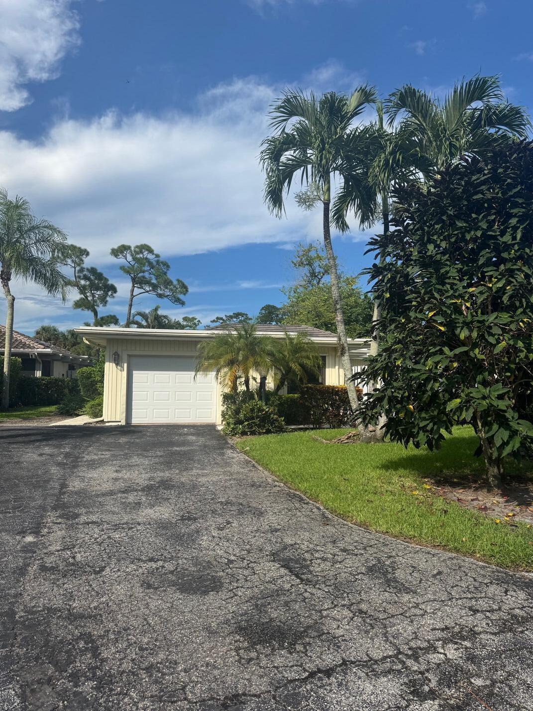 Fully furnished seasonal rental in Eastpointe County Club.  Two bedrooms, two baths and ample living space, offering a family room and a den.  The house sits on the 2nd hole of the East Course with lovely golf views.  Full Hurricane Glass protection, private pool and newer furniture.  House has been freshly painted.  Eastpointe is in the heart of Palm Beach Gardens offering Golf, Tennis, PIckleball and a resort style pool!