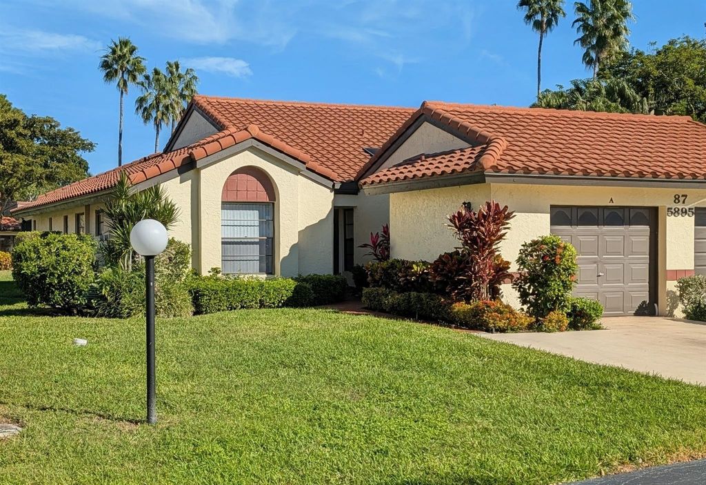 Photo of 5895 Autumn Lake Lane #A, Boynton Beach, FL 33437 (MLS # F10545448)