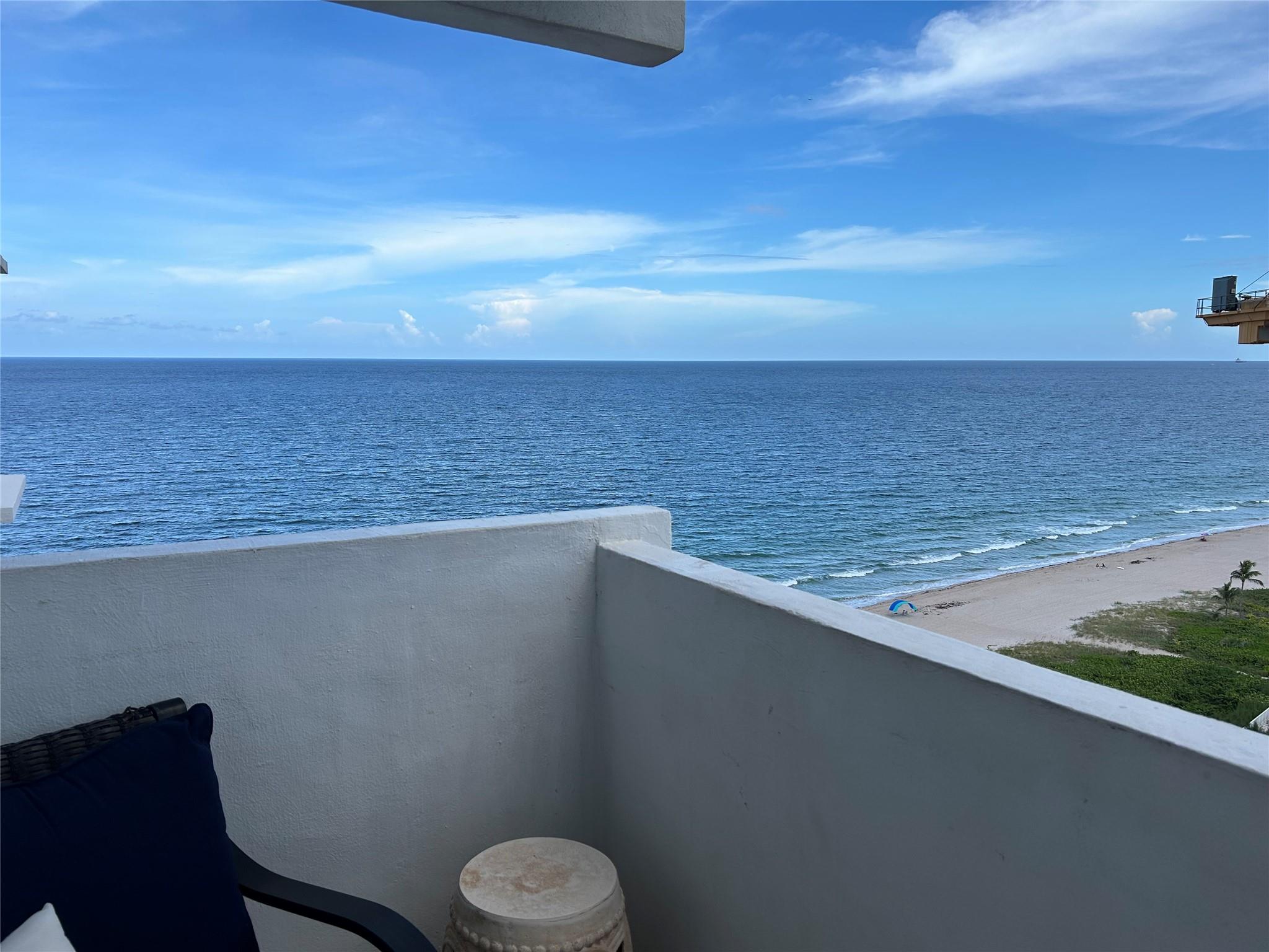 Welcome to the Renaissance II, The best valued building on Pompano Beach- This unit has a SPLIT floorplan with SPACIOUS rooms and HUGE closets with upscale build-ins. Lovely light porcelain tile throughout the unit. Large Gourmet kitchen with a window facing the Ocean-Light Colored Granite Tops and Stainless Steel appliances- Washer/Dryer in the unit and and extra outside storage closet- Spacious Dining Area-Building boasts the most beautiful SKY LOUNGE on the beach with expansive views and New furniture and TV's. Hallways and Lobby are just remodeled ! State of the art Fitness Center. Pool facing the beach with a hot tub and Tennis Courts too ! This building has it all !
