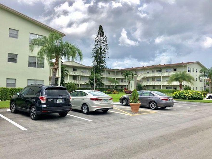 ''For rent: Light and bright, CORNER 2 bed, 1.5 bath, first-floor unit. Choose between furnished, unfurnished, or partially furnished options. 11/2025 BRAND NEW CENTRAL AC, NEW Window Blinds Living And Dining Area, Features include tile in the living area, carpet in bedrooms, and a screened-in patio. Take a tour and then explore the clubhouse. Please note, this is a 55+ community Amenities include internet and WIFI, Century Village is like living in a resort, fitness center, live shows,movies,buses,classes,bingo,card rooms,trips,tennis,pickelball, close to shopping and restaurants,come see and then check out the clubhouse to see it for yourself !!!!!!!