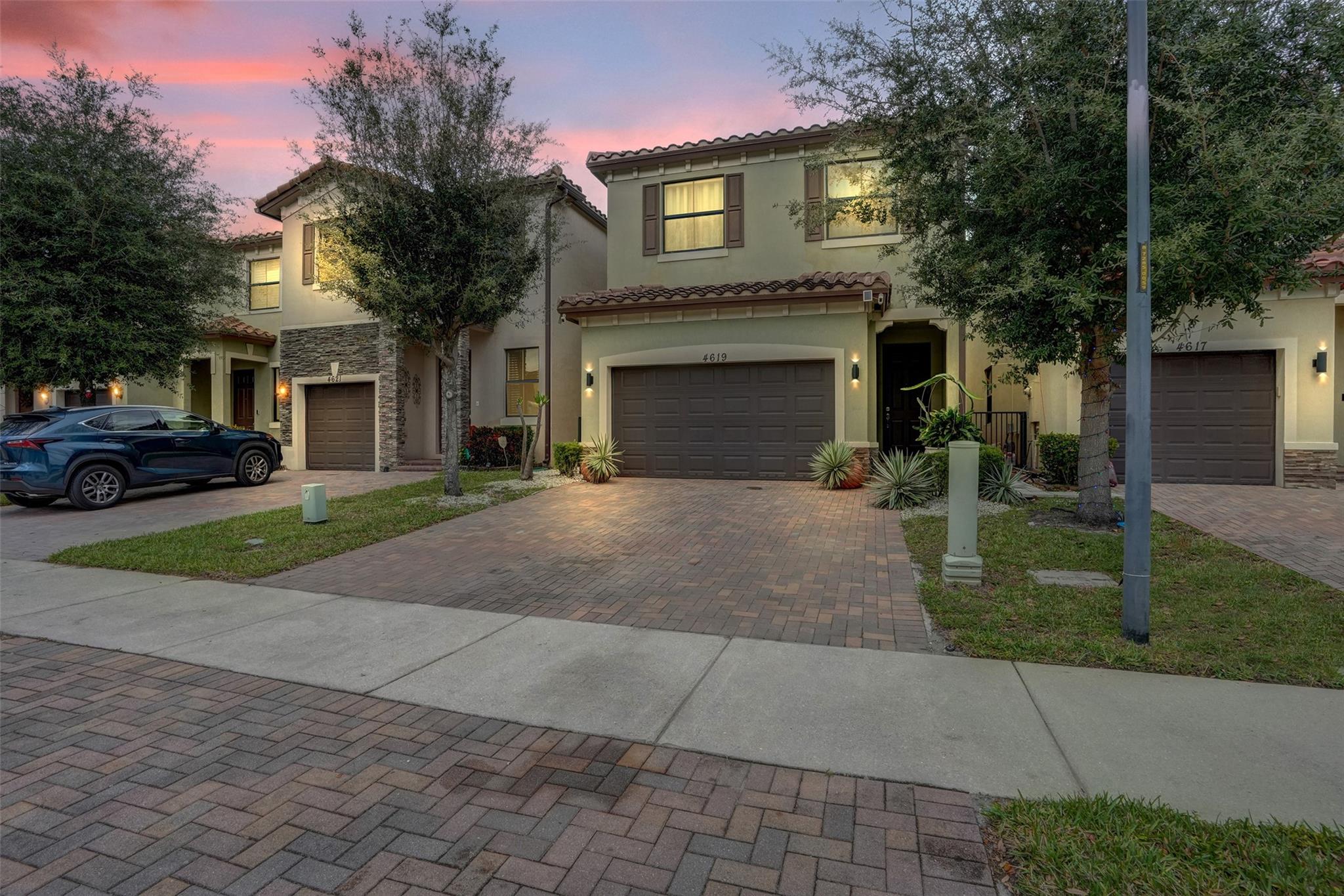 Built in 2016, this beautiful 2 Story home in Central Parc features 3 bedrooms, 2.5 Bath & 1.5-car garage with many great upgrades. The open kitchen is perfect for hosting and daily meals, while the master suite upstairs boasts a luxurious oversized shower, huge walk in closet, washer and dryer upstairs. Energy-conscious buyers will appreciate the addition of solar panels, combining sustainability with savings. The average monthly electric expense is $22/m. Newly renovated outdoor area perfect for entertaining. Nestled in a vibrant community, you’ll enjoy access to the community pool, walking trails, exercise area, and kid's playground. Plus, the home is conveniently located just minutes from the Turnpike and shopping areas. Don’t miss the chance to make this exceptional home your own!