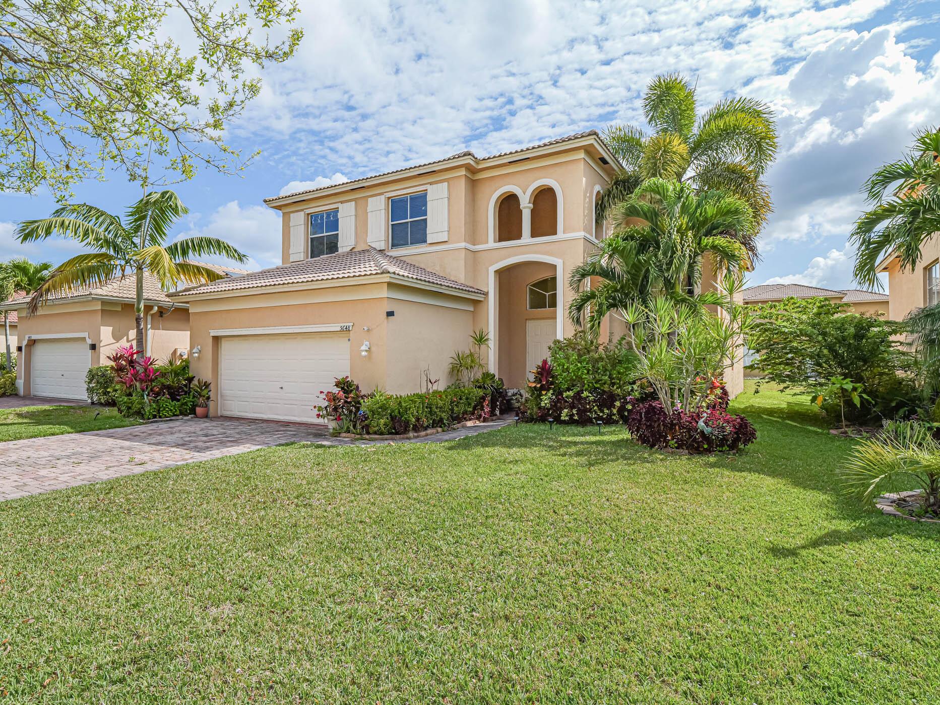 Welcome to the beautiful community of Portofino Shores. Just about 2,500 sqft of living space. 5 bedrooms, 3 full bathrooms, 2 CG. 2025 full roof replacement, whole home was just freshly painted inside and out. Walking distance to the club house with pool, tennis courts, and community room. 24 hour manned gate community. Low HOA community. 15 minute drive to downtown Vero Beach and 15 minute drive to downtown Fort Pierce and Fort Pierce on the Beach.