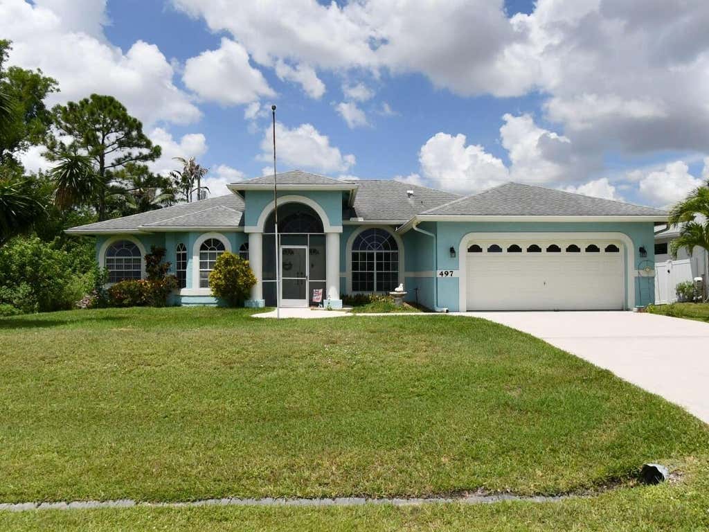 Photo of 497 SE NOME Drive, Port Saint Lucie, FL 34984 (MLS # B26058642)