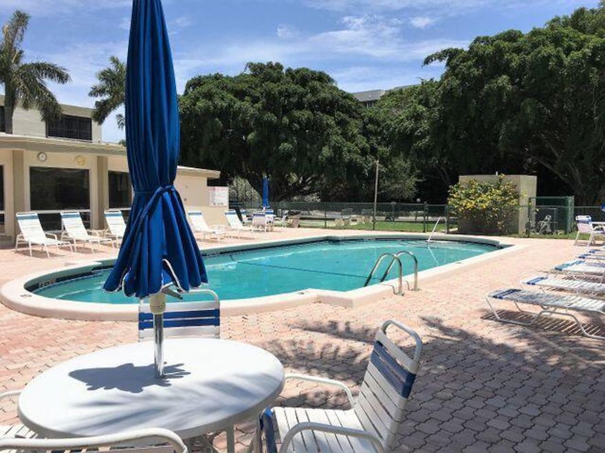 Right in the middle of everything one of the best locations you will find, new A/C new flooring and very clean unit. All the shopping you would ever need. Walk to everything, one mile to famed Atlantic Ave, walk to the beach close to 95 and Mizner Park in Boca Raton. come make this your home while it last.