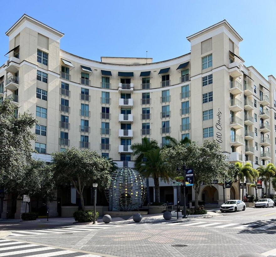 ABSOLUTELY LOVELY FURNISHED TURNKEY UNIT OVERLOOKING THE POOL. TILE FLOORS IN LIVING AREA. KITCHEN HAS EUROPEAN CABINETS, GRANITE, & STAINLESS APPLIANCES. FULL SIZE SOFA BED IN LIVING ROOM. QUEEN BED IN BEDROOM. TWO SMART TVS.  GREAT LOCATION WITHIN WALKING DISTANCE OF CITYPLACE. MINUTES FROM THE COURTHOUSE, KRAVIS, PALM BEACH, & THE AIRPORT. TONS OF SHOPPING & FINE DINING. LANDLORD IS HOPING TO RENT FOR AS LONG AS POSSIBLE BETWEEN NOW AND DECEMBER 31, 2026. MINIMUM RENTAL PERIOD IS 90 DAYS. A TOURIST TAX OF 13% WILL APPLY IF LESS THAN 181 DAYS. SORRY...NO PETS AND NO SMOKERS.