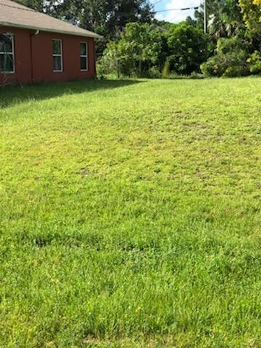 BIG PRICE DROP on this beautiful and ready to build lot in Port Saint Lucie waiting for someone who wants a great location to build their house.  The land is cleared and filled already, no need to bother with spending money clearing and filling the land.  Make an offer today.  Seller is motivated but will not entertain low ball offers.