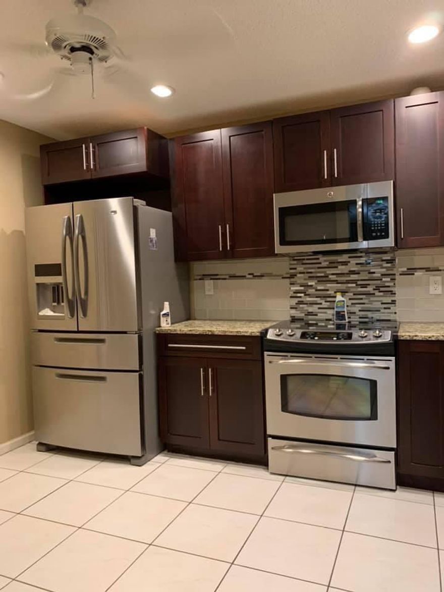 Welcome to this spacious 2-bedroom, 2-bath condo in an ALL AGES gated community in the heart of Boca Raton! Boasting 1,475 sqft of living space, this rental features a beautifully renovated kitchen with stainless steel appliances and granite countertops, generous storage, and a full-size washer & dryer conveniently located inside the unit. Enjoy a resort-style lifestyle with access to the community clubhouse, pool, and 24/7 gated security. This prime location is within walking distance of Uptown Boca's shops, restaurants, and more, as well as houses of worship. Just a short drive to the Turnpike, I-95, Town Center Mall, FAU, and Boca's stunning beaches. Plus, it's in a top-rated school district! Don't miss this opportunity to make this condo your next home!