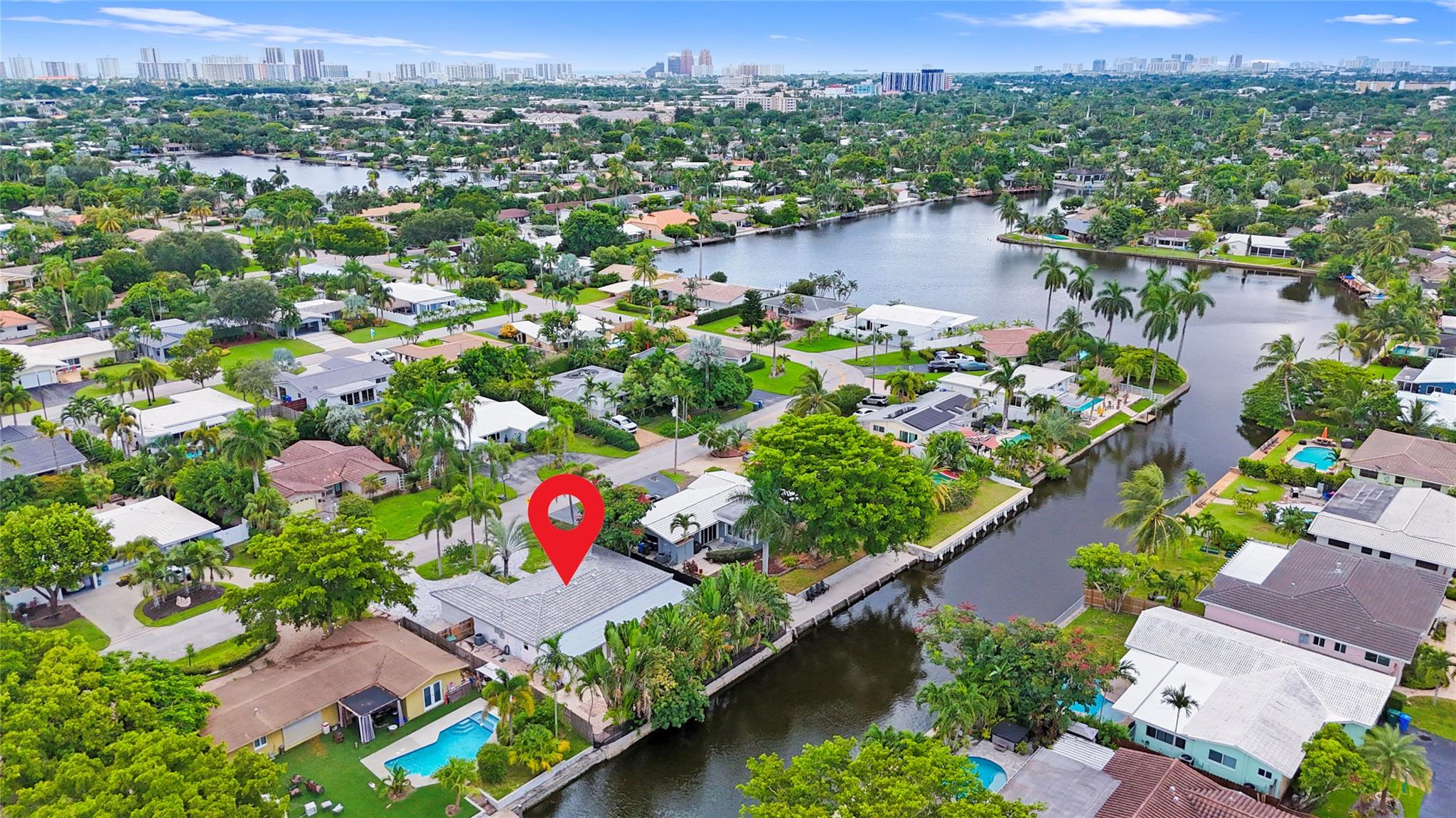 Experience the ultimate South Florida lifestyle in this beautifully renovated waterfront home, a unique gem in a fantastic Coral Heights neighborhood. Minutes from the heart of Wilton Manors, you'll have easy access to the area's best dining, entertainment, and nightlife.
This home is designed for both entertaining and relaxing. It features a new barrel tile roof, paver driveway, and a gourmet kitchen with white cabinets, granite countertops, and new stainless steel appliances. The bathrooms are also fresh with new vanities, and the home includes new A/C and fresh paint.
Step outside to your private oasis with a beautiful pool and patio on the water—the ideal spot for a peaceful escape or hosting friends.
This is more than a home—it's the perfect lifestyle upgrade. Easy to show!