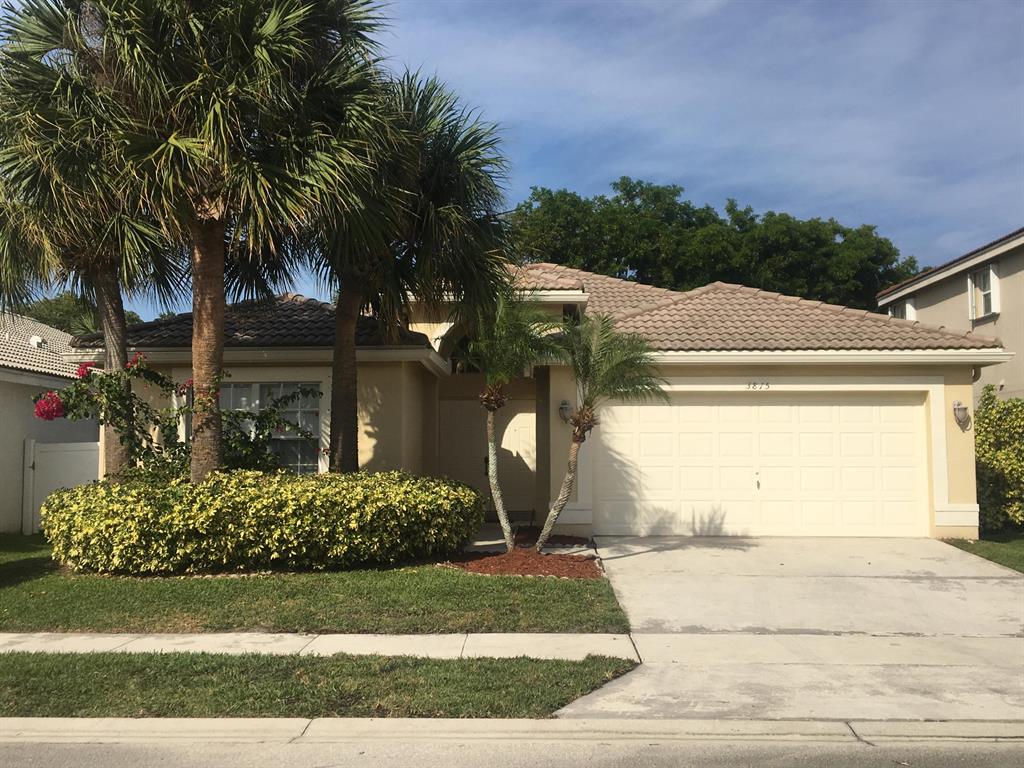Clean and Ready to Move in 3 bedrooms/ 2 bathrooms with a lovely fenced in yard. New Trane a/c unit, updated kitchen with granite counter tops and backsplash.Well maintained yard with a covered area so you can enjoy Florida's beautiful weather! Pool area, tot playground, tennis courts and basketball courts. Close to I-95, shopping, beaches and the airport. This won't last!
