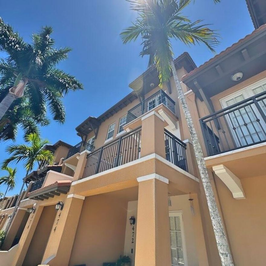 Welcome to one of Pembroke Pines most sought-after and beautifully maintained communities! This stunning 3-story townhome offers 2 bedrooms, 2.5 bathrooms, in one of the area's most desirable layouts designed for both luxury and everyday comfort. The oversized master suite feels like a private retreat with its own balcony, and upgraded master bathroom. The second bedroom features its own full bathroom, creating the perfect private suite for guests or family, while the half bath is conveniently located on the main floor. Enjoy multiple formal living and family room areas ideal for entertaining, recessed lighting throughout, and 3 private balconies that create seamless indoor-outdoor living. This home is located in the heart of Pembroke Pines near shopping plazas with quick access to I-75.