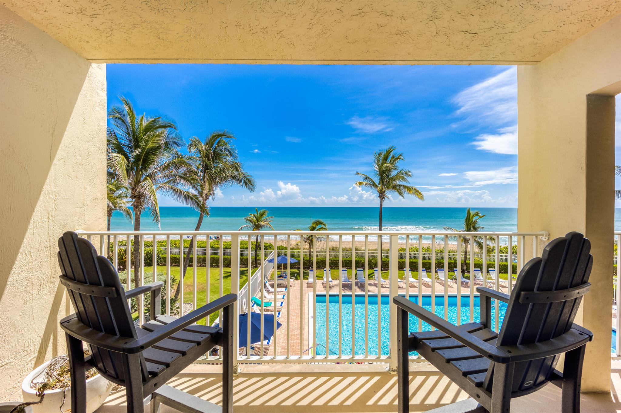 OCEANFRONT INVESTORS DREAM!! These oceanfront properties are going fast. Don't miss YOUR opportunity to own in the highly desirable Island Beach Resort. This 1 bedroom/1 bath turnkey unit is ready for you and your guests. Daily rentals allowed with only a 2-night minimum. Manage your own unit or utilize the onsite property manager. Heated pool, Beach access, and enjoy the oceanfront Shucker's restaurant.Maintenance Fee Includes All Utilites: Electric, Cable, Internet, Water, Sewer, and Trash