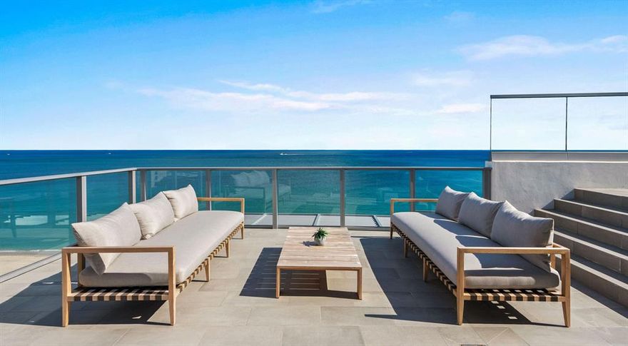 Living at Auberge Beach Residences and Spa is living a world class luxury lifestyle. You will be exactly where you want to be the moment you enter this expansive open light and bright residence with ocean, city & intracoastal views. Situated in the sold out sought after North Tower, offering a split 3 bedroom 3 1/2 baths custom floor plan with water views from every room! Chef's kitchen with Italian cabinetry, gas stove top, Subzero and Wolf appliances, marble counter-tops, built-in wine cooler, espresso/cappuccino system and much more!  Master bedroom flaunts private splash pool and amazing wrap around balcony with private sundeck overlooking panoramic ocean views. Smart home technology with pre-wired high speed internet and AV system.  Remote control shades with the touch of a button