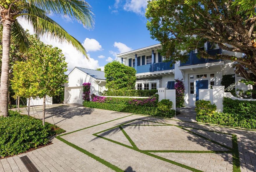 Newly constructed Caribbean style home. Beautifully executed in every detail. Generous in scale and ease of living. First floor Master Suite. Close to the bike trail and beach.