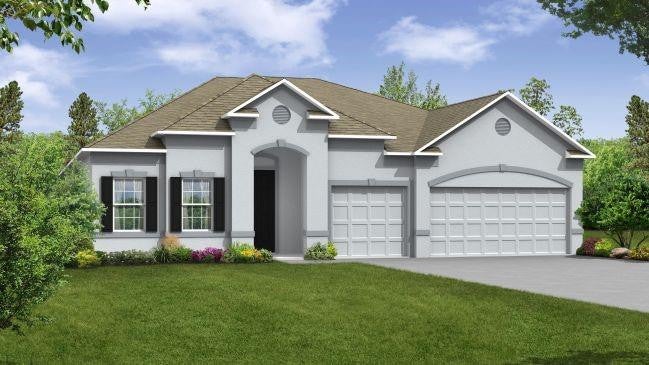 Photo of 204 SW Milburn Circle, Port Saint Lucie, FL 34953 (MLS # F10495385)