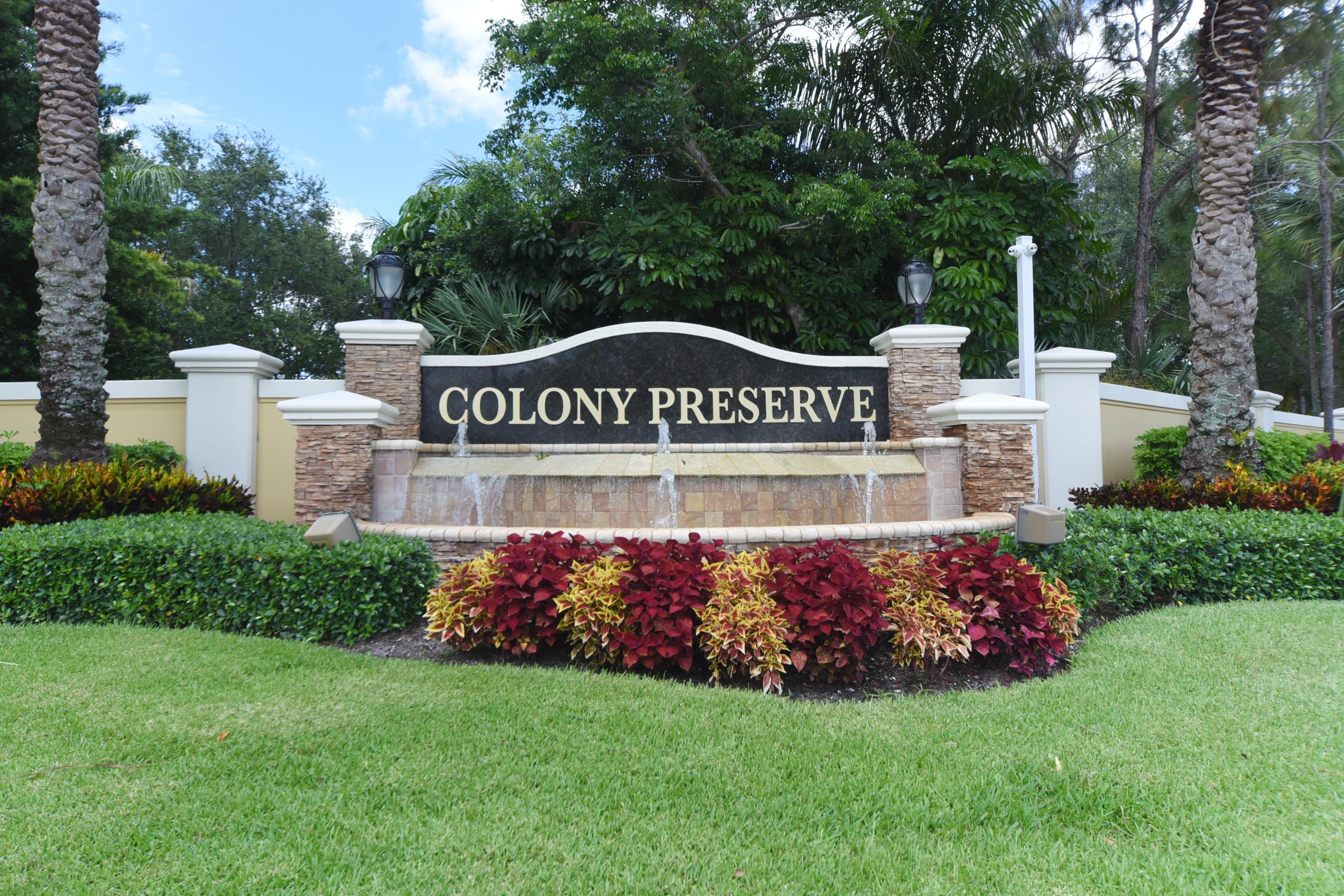 COLONY PRESERVE PUD - Residential