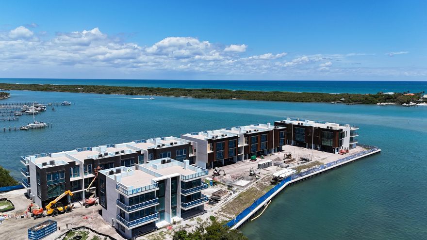 Forte Luxe, Jupiter's newest peninsula waterfront address, is a boutique collection of 17 finely appointed townhomes, boasting protected panoramic views of Bahama blue water. The lucky few residents will enjoy modern, Alfonso Jurado designed townhomes offering premium finishes selected by local renowned designer, Interiors by Steven G. Each residence will offer a tastefully appointed modern kitchen, in home elevator, rooftop terrace, summer kitchen, and a whole house generator. Optional dipping pools are available, as are a limited number of boat slips for vessels up to 60 feet, with no fixed bridges separating you from the Jupiter Inlet. Forte Luxe will also offer an infinity pool exclusively for residents. Sales gallery now open by appointment only!