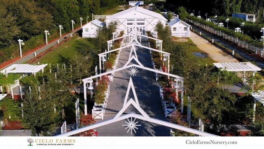 4.95-Acre Property in SW Ranches—turnkey business to fund your dream home construction. Includes a Bougainvillea Nursery, sheep farm, pergolas, fountains, electronic gate, 5,000 sq ft event barn, bride/groom cottages, outdoor church, bell fountain, 2 office trailers, and 1,800 sq ft storage barn. Comes with plans for a 10,000 sq ft mansion with 1,200 sq ft guest house. Fully licensed with Agricultural benefits and Agritourism protections.