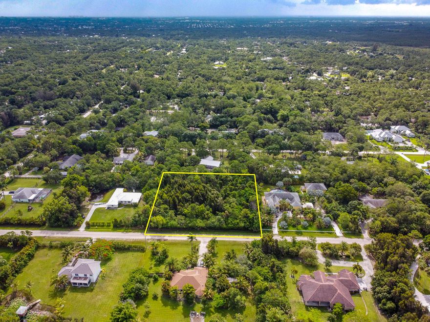 This 1.23 acre vacant lot is located in a very quiet area of Palm Beach Country Estates. Unlike most other acreage subdivisions, Palm Beach Country Estates has city water available for hookup. No formal HOA and very few restrictions. Located just down the street from Abacoa, Alton Town Center, and all other area amenities. Very few vacant lots left to build on in this coveted subdivision.