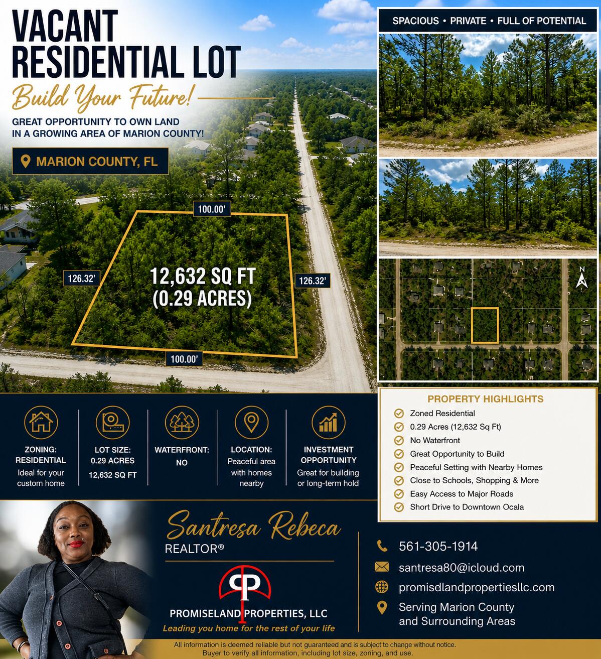 LAND -O-LAKES ESTATES - Land