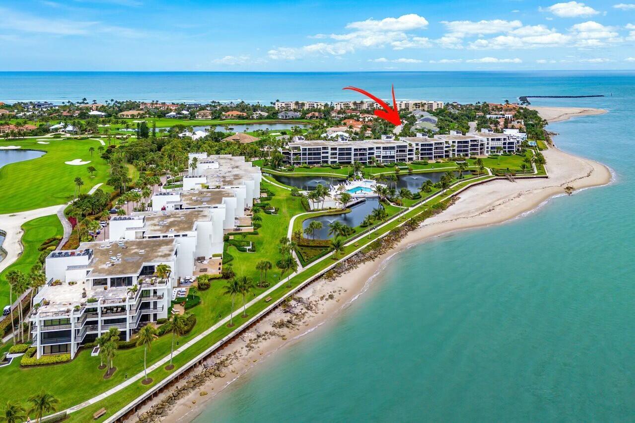 Enjoy breathtaking inlet views where two rivers merge with the sea from this third-floor condo. The primary suite has his-and-her bathrooms, while the kitchen flows into a cozy eat-in area with great water views. The second bedroom features its own private balcony overlooking Sailfish Point. Sailfish Point's resort lifestyle includes an oceanfront country club, fine dining, Har-Tru tennis courts, Jack Nicklaus golf, a fitness center, spa, helipad, 1.5 miles of beaches, and 24/7 guarded security.
