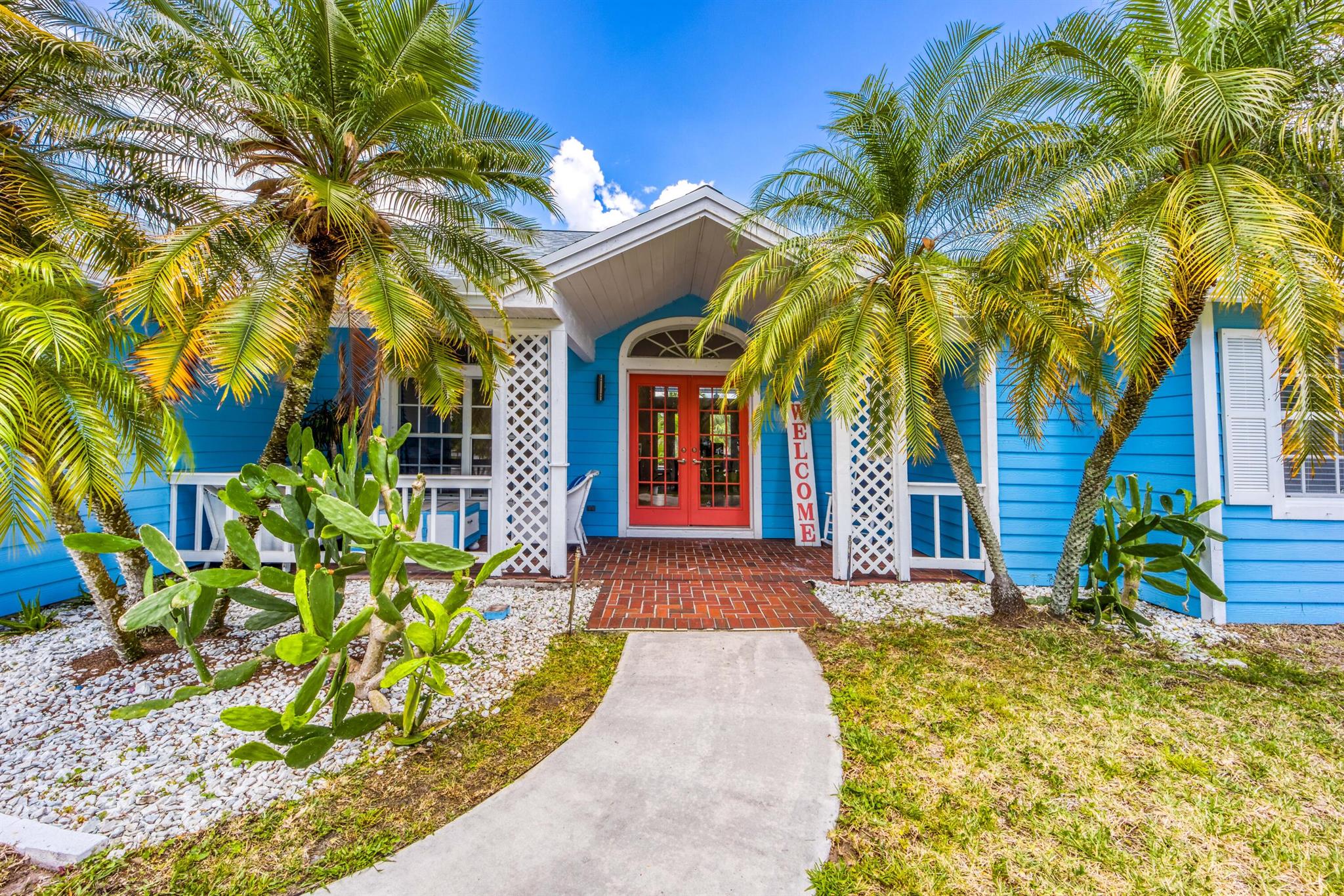Stunning single-level CBS pool home with brand new roof, located on a large private lot in the highly desirable Pinecrest Lakes community of Jensen Beach. This 4-bedroom, 3-bathroom home features an open-concept layout filled with natural light, a spacious fenced backyard, and a tropical pool area with a gazebo--ideal for entertaining or relaxing. Enjoy mature landscaping, privacy, and low HOA fees. Top-rated Martin County schools, just minutes to downtown Jensen Beach, shopping, dining, and public beaches. This move-in-ready Florida home combines comfort, space, and prime location. A rare opportunity to own a beautifully maintained home in one of Martin County's most desirable neighborhoods. Call today to schedule your tour and learn about bonus features you won't want to miss!