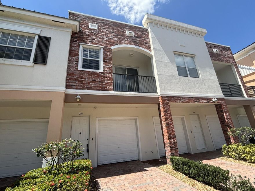 Awesome Modern Condo ** Tile Throughout the property, Split Floorplan with High Ceilings, Wide Entryway, and a Separate Main Living Area with Tons of Light, The Kitchen has SS Appliances, Granite Countertops, with a huge Granite Island Seating with an Open View, The Master has it's Own Private Balcony, Room for Seating and Large Master bath with Jacuzzi. Washer & Dryer/Laundry Area next to the kitchen, Garage with extra storage. Amenities include internet, community pool, playground, picnic area, and gazebo. Amenities include internet, community pool, playground, picnic area, and gazebo