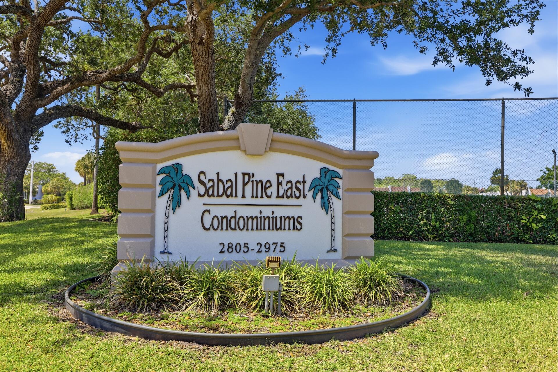 SABAL PINE EAST CONDO - Residential