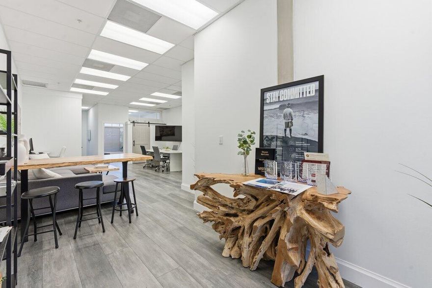 Freshly renovated 1,000 SF office condo in the desirable Banyan Place Commercial Condominiums. This move-in-ready first-floor suite features two private offices, an open conference/flex area, private restroom, central A/C, and ample parking. Prime location just off Northlake Blvd and only minutes to I-95 with numerous national and regional retailers nearby. Water and CAM fees are included; tenant pays real estate taxes. Ideal for professional users and fits approximately 3-8 people. Excellent visibility and accessibility for businesses seeking a modern, efficient footprint in Palm Beach Gardens.