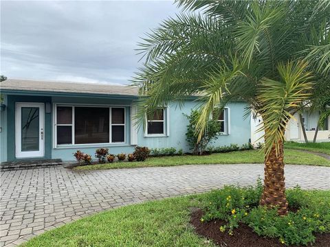 A home in Wilton Manors