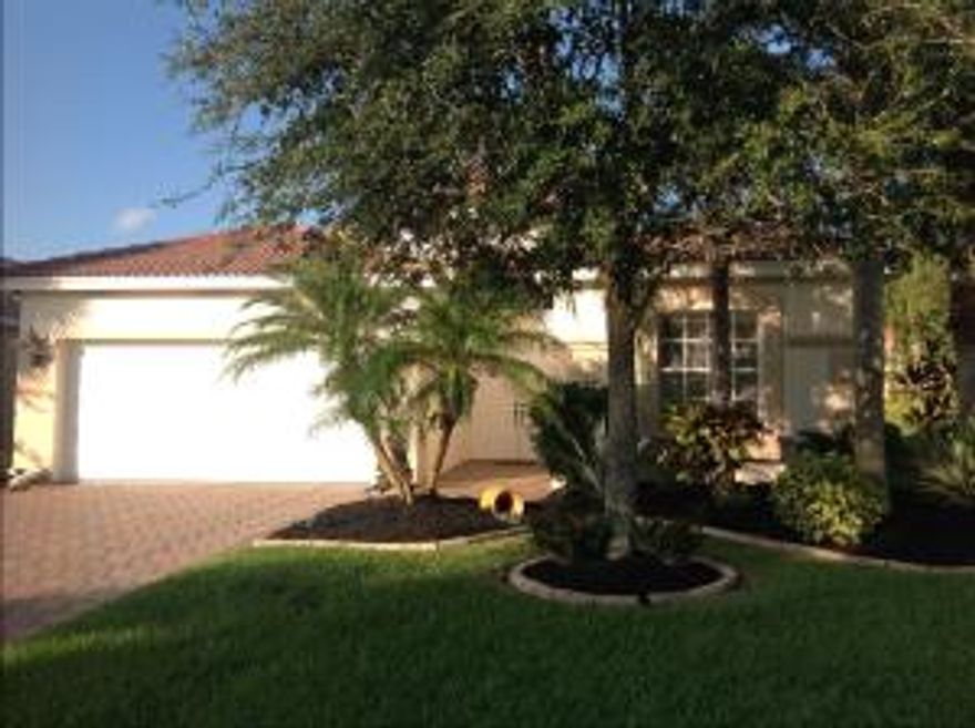 MOTIVATED SELLER! PRISTINE VERY POPULAR PORTOFINO MODEL. NOT OVERDONE. VERY LIGHT, SPACIOUS & AIRY. NEUTRAL TILE IN LIVING AREAS & WOOD FLOORS IN THE BEDROOMS. WOOD NOT LAMINATE! ELEGANT WALL UNIT WITH EXTRA STORAGE IN THE GREAT ROOM. BEAUTIFUL DECORATIVE FANS, UPGRADED GRANITE IN KITCHEN, CROWN ON TOP OF CABINETS, GLASS-TOP STOVE, LARGE COMPOSITE SINK WITH FILTERED WATER & SOAP DISPENSERS SCONCES IN THE MASTER BEDROOM. BOTH BATHROOMS HAVE FRAMELESS SHOWER DOORS & HAND-HELD SHOWER PLUMBING FIXTURES. THE MASTER BATHROOM HAS TILE TO THE CEILING IN THE SHOWER, FRAMED MIRRORS, EXTRA DRAWERS FOR STORAGE. THE UTILITY ROOM HAS A BEAUTIFUL & FUNCTIONAL UTILITY SINK WITH UPGRADED PLUMBING FIXTURE & A DRAWER FOR STORAGE. ALSO BRAND NEW DRYER. THE A/C IS ONLY 3 YEARS OLD. PATIO FACES EAST SO NO HOT