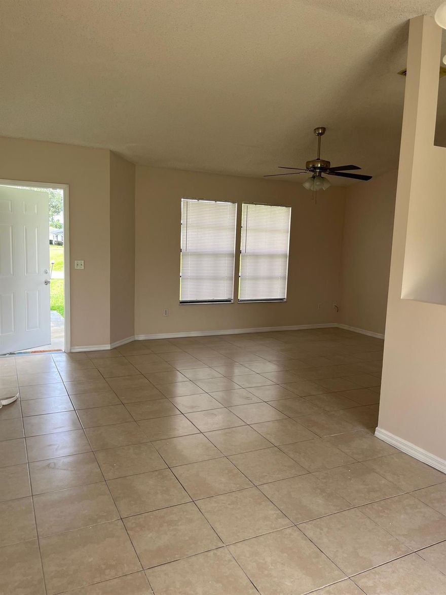 cute 3 bedroom, 2 bath with 2 car garage. Home recently painted inside and out. No pets allowed. Move in requirements are first ,last months rent and 1000  wisecurity. Rental application, proof of income, credit and background check required