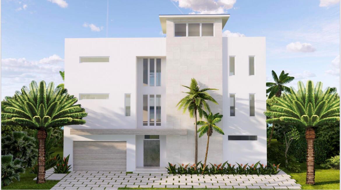 Welcome to your private oasis nestled on a pristine beachfront lot! Embrace the vision of an awe-inspiring coastal modern 3-story masterpiece meticulously crafted by the renowned designer Jeanne Michelle Design. This architectural marvel boasts approved plans showcasing a rooftop pool with a putting green, an elevator, 5 bedrooms, 4.5 baths, a 2-car garage, and a dedicated beach garage for your leisure essentials.Indulge in the culinary delights of the chef's kitchen, retreat to the opulence of the master bedroom featuring an expansive bath and his-and-her walk-in closets--all designed to capture breathtaking vistas of the Atlantic Ocean. Anticipated as the pinnacle of luxury homes, this bespoke residence will undoubtedly become the most coveted gem in all of Melbourne Beach.