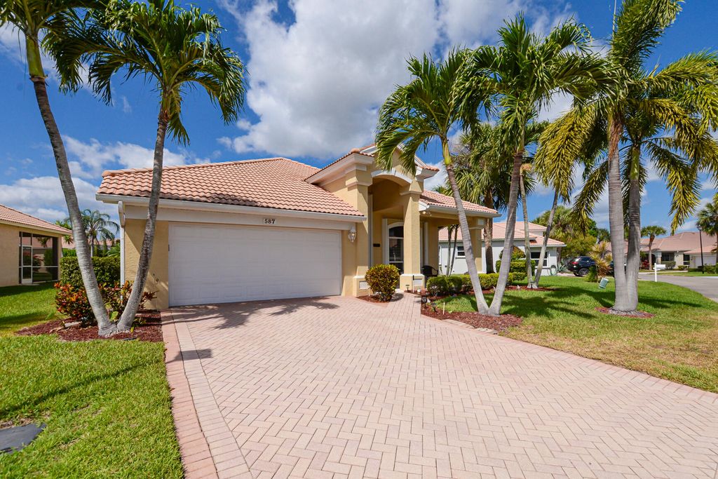 Photo of 587 NW Lambrusco Drive, Port Saint Lucie, FL 34986 (MLS # R11151446)