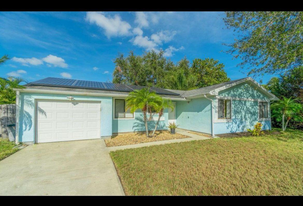 The solar panels are fully paid off, which will save you a significant amount on electricity costs. The seller is highly motivated.
