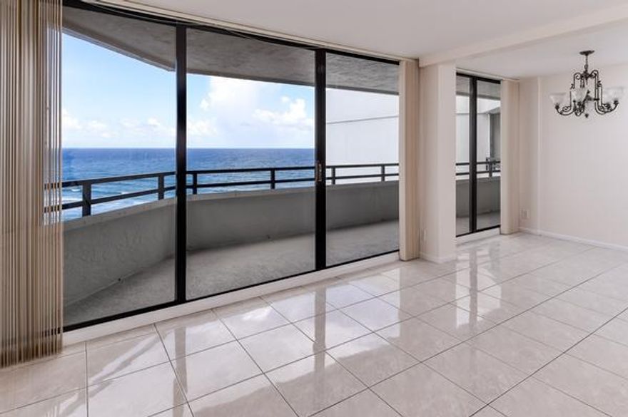 DIRECT OCEAN VIEWS IN THIS BEAUTIFUL PENTHOUSE
Season ready 2 bedroom,2 bath and 2 walk in closets.
building has door person, full time manager, pool,
gym, party/card room.